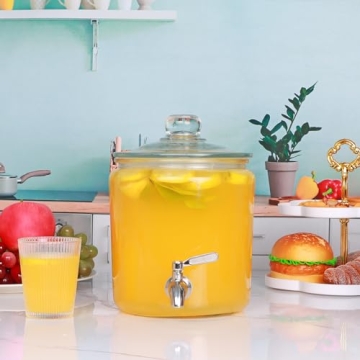 Elegant 1-Gallon Drink Dispenser for All Occasions