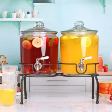 Elegant 1-Gallon Drink Dispenser for All Occasions