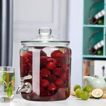 Elegant 1-Gallon Drink Dispenser for All Occasions