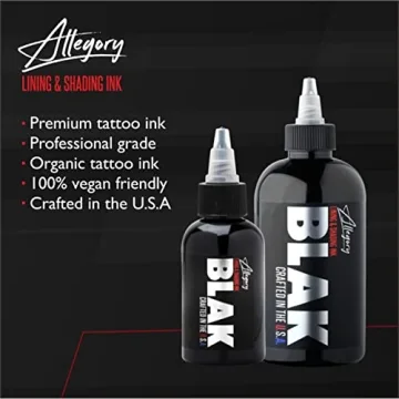 Allegory Tattoo Ink - Premium Vegan Black Ink