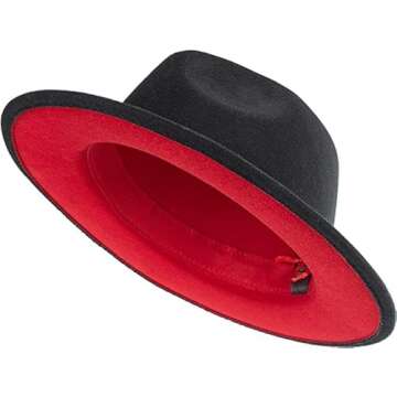 Stylish Classic Wide Brim Fedora Hat for Everyone