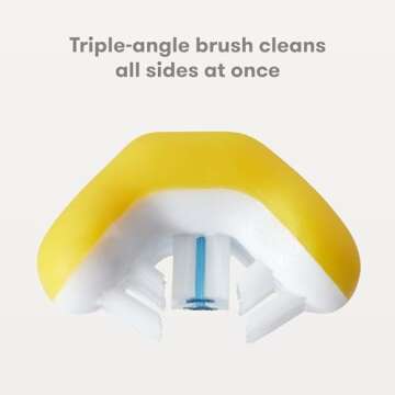 Frida Baby Training Toothbrush for Toddlers | Soft Bristles & Grip