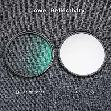 K&F Concept 82mm Black Diffusion Filter for Cinematic Photography