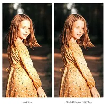 K&F Concept 82mm Black Diffusion Filter for Cinematic Photography