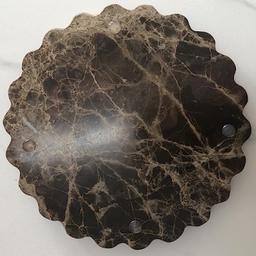 Handmade Natural Travertine Tray Elegant Functional Home Decor