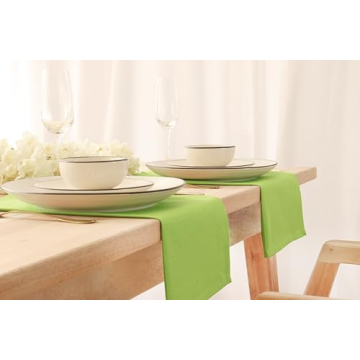 Set of 6 Cotton Dinner Napkins - Elegant Table Linen