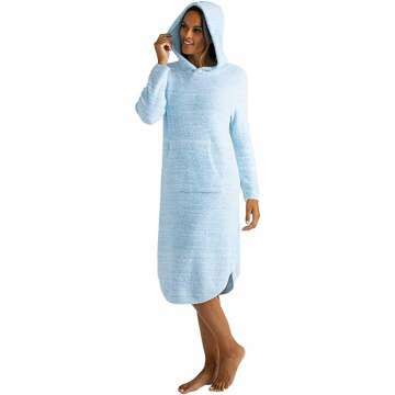 Women's Ultra Soft Marshmallow Hooded Lounger
