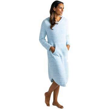 Women's Ultra Soft Marshmallow Hooded Lounger