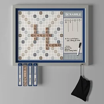Scrabble Deluxe 2-in-1 Wall Game – Ultimate Fun for Families!