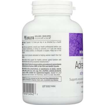 WomenSense AdrenaSense: Vegan Herbal Support for Women