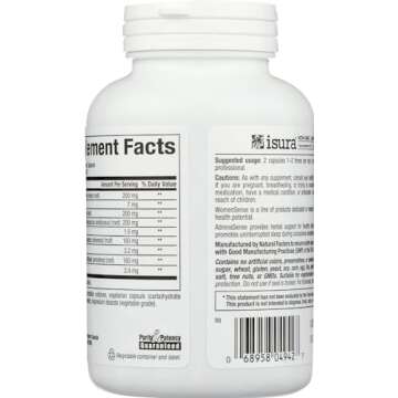 WomenSense AdrenaSense: Vegan Herbal Support for Women