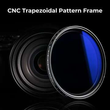 K&F Concept 67mm Variable ND Filter for Superior Clarity