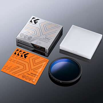 K&F Concept 67mm Variable ND Filter for Superior Clarity