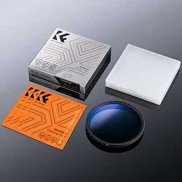 K&F Concept 67mm Variable ND Filter for Superior Clarity