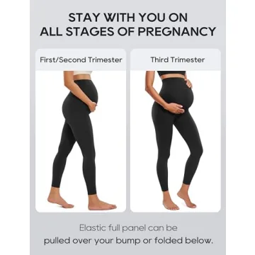 Soft Maternity Leggings for Comfortable Workouts