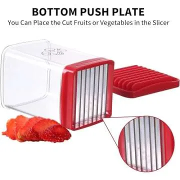 Effortless Cup Slicer for Fruits and Vegetables