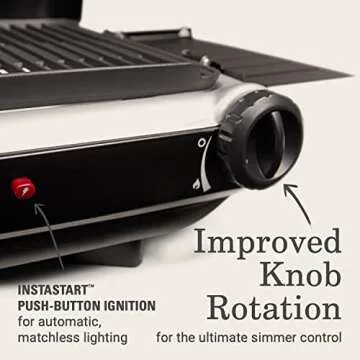 Coleman Tabletop 2-in-1 Grill & Stove with 2 Adjustable Burners, Propane Grill/Stove with Push-Button Starter, Wind Guards, Grease Tray, & 20,000 BTUs of Power for Camping, Tailgating, & More