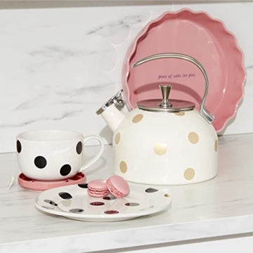 Kate Spade Pink Make It Pop Pie Dish for Stylish Bakers