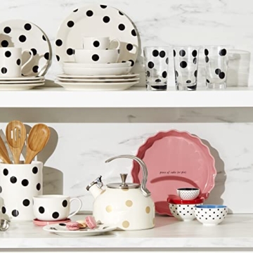 Kate Spade Pink Make It Pop Pie Dish for Stylish Bakers