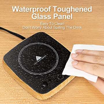 Raccoon Coffee Mug Warmer with 3 Temperature Settings