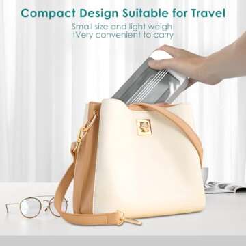 KECOOLKE Ultrasonic Jewelry Cleaning Machine, 400ml Sonic Cleaner with Digital Timer for Eyeglasses, Rings, Silver, Cleaner Solution for Gifts