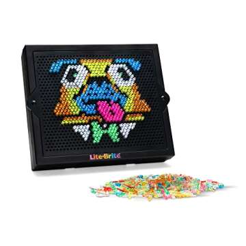 Lite Brite Super Bright HD - Creative Retro Light-Up Screen – Educational Play for Children – En...