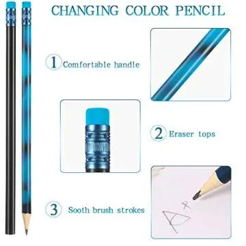 Exciting Outus Mood Pencils 30 Pack with Erasers