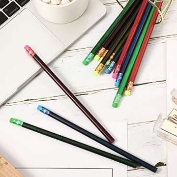 Exciting Outus Mood Pencils 30 Pack with Erasers