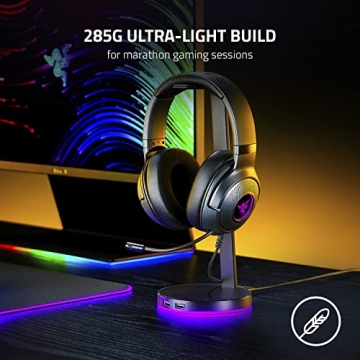 Razer Kraken V3 X Wired Gaming Headset - Lightweight and Immersive