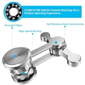 Duomishu Fidget Spinner for Focus and Stress Relief