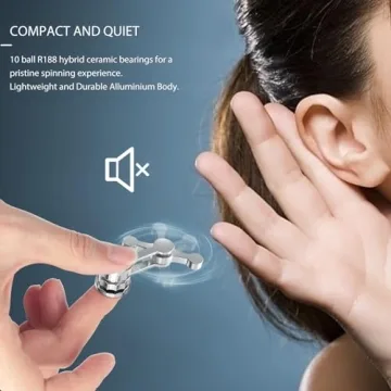 Duomishu Fidget Spinner for Focus and Stress Relief