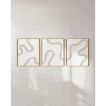 HAUS AND HUES Western Art Frame - Set of 3 Southwestern Arizona Desert, Modern Boho Decor, Western M...