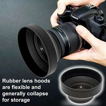 Professional 58MM Lens Filter and Accessory Kit for Canon