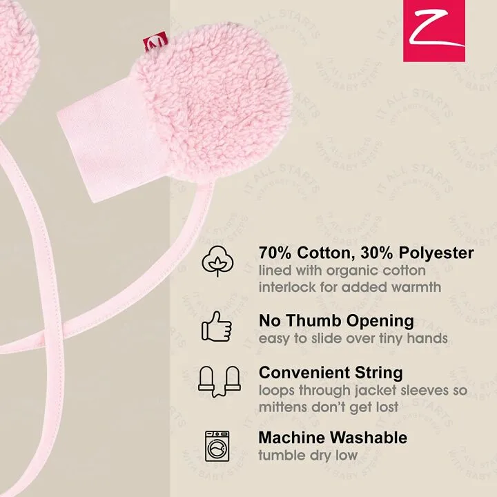 Zutano Baby Mittens - Cozy Thumbless Winter Gloves