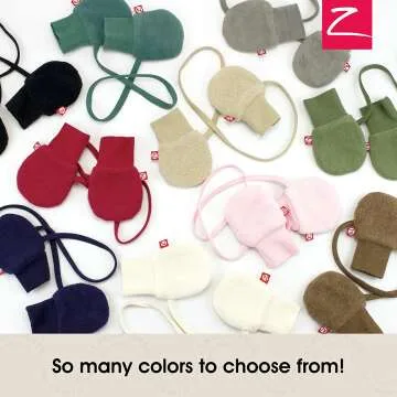 Zutano Baby Mittens - Cozy Thumbless Winter Gloves