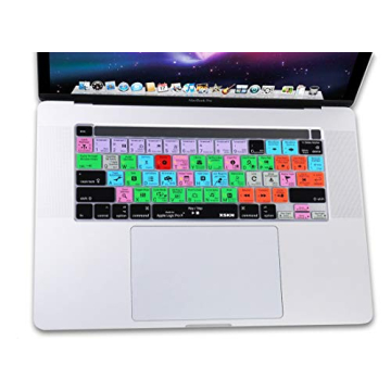 XSKN Logic Pro Silicone Keyboard Cover for MacBook Pro