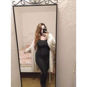 LAGSHIAN Women's Sexy V Neck Tank Sleeveless Elasitic Waist Jumpsuit Romper Black