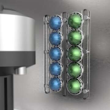 Magnetic Fridge Mount for Nespresso Pods - GALVANOX