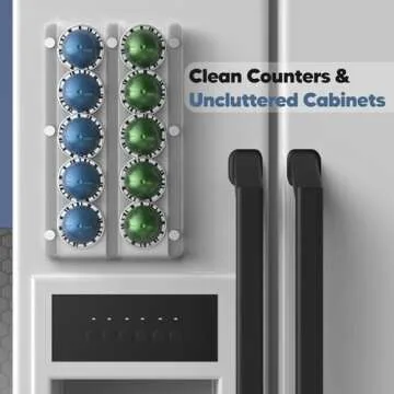 Magnetic Fridge Mount for Nespresso Pods - GALVANOX