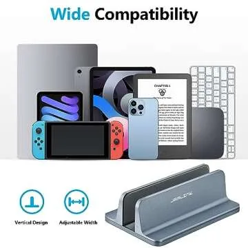 JARLINK Vertical Laptop Stand for All Your Devices