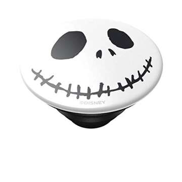 Jack Skellington PopGrip: Swappable Top for Phones & Tablets