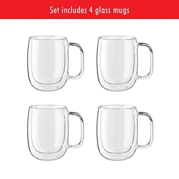 ZWILLING Sorrento Plus 4-pc Double Wall Insulated Mugs