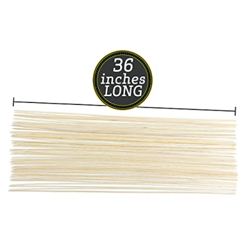 FIREPIT STIX 50 PCS Bamboo Marshmallow Roasting Sticks