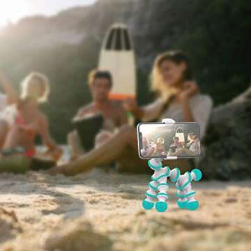 Premier Unicorn Multi-Flex Smartphone Grip Mount - Stylish and Functional in Teal