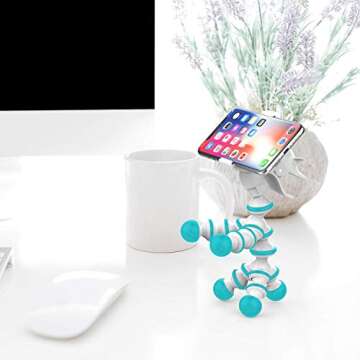 Premier Unicorn Multi-Flex Smartphone Grip Mount - Teal