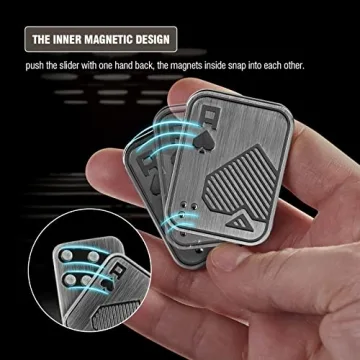 Metal Magnetic Fidget Slider for Stress Relief Focus
