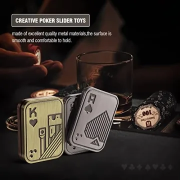 Metal Magnetic Fidget Slider for Stress Relief Focus
