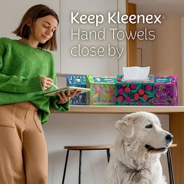 Kleenex Disposable Paper Hand Towels for Clean Hygiene