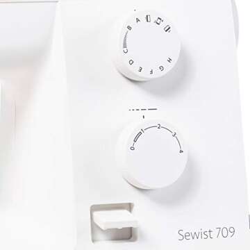 Janome Sewist 709 Sewing Machine W16" x H11.9" x D7"