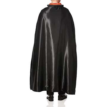Rubies Long Satin Cape - Perfect for Themed Parties